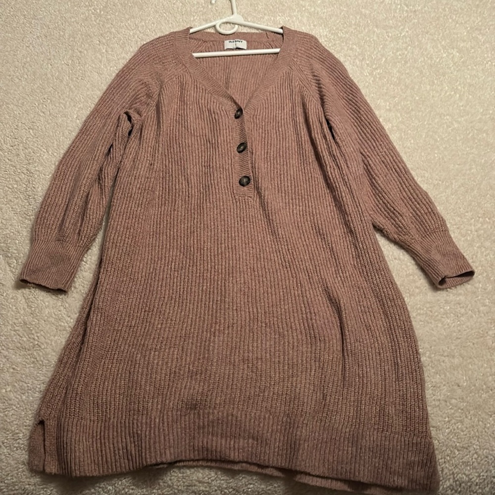Light pink sweater dress old navy